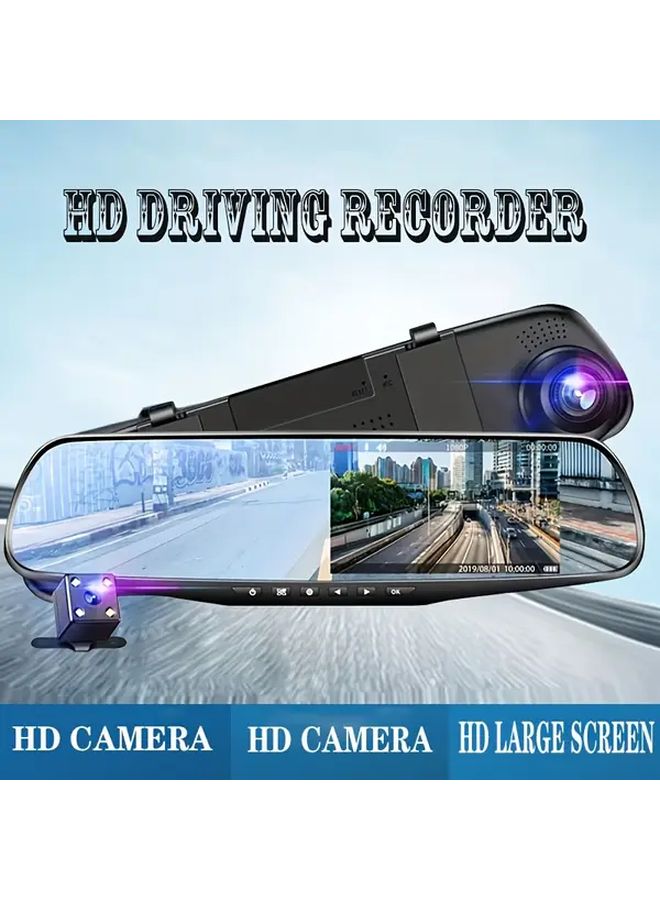 Hotu Car Front And Rear Dash Cam Dual Camera Black Night Vision Wide Angle Easy Installation - Image 3